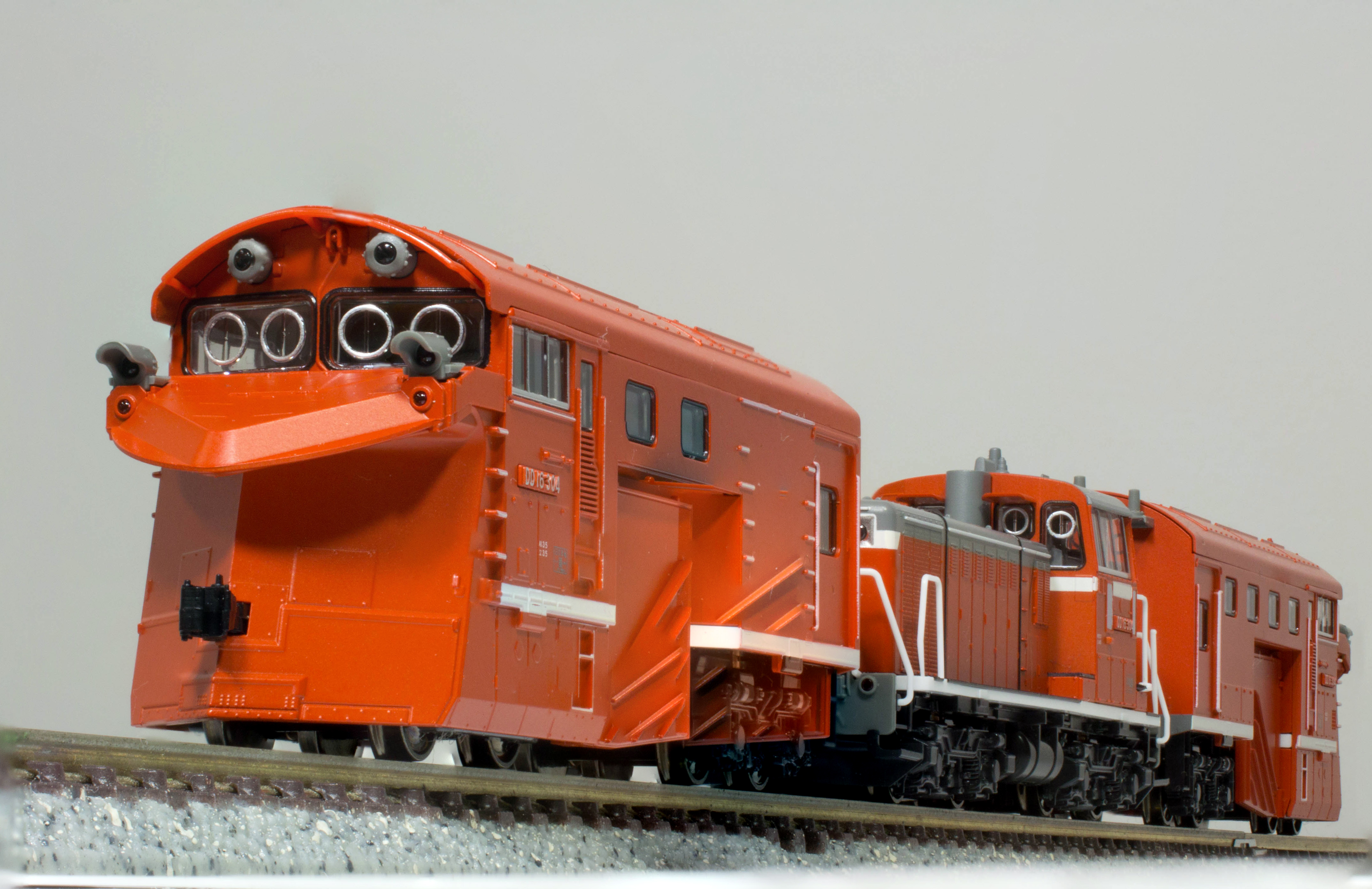 KATO】大雪だって怖くない！DD16ラッセル式除雪車 - 鉄道模型部